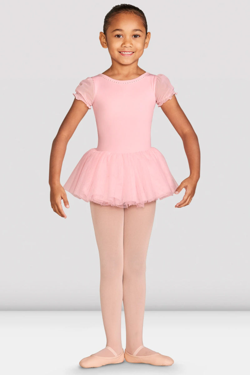 Bloch Amelia Frill Cross Back Girls Tutu Dress CL5542 Footloose Dance Wear