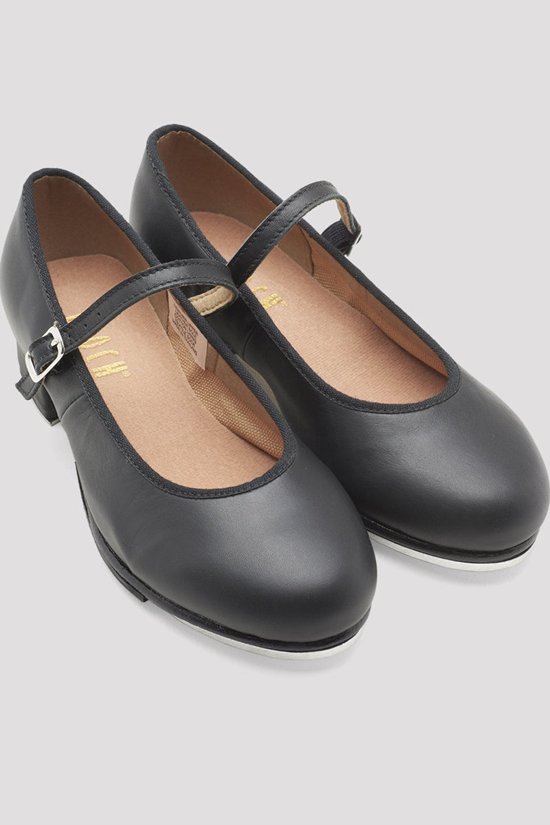 Bloch Ladies Tan Tap Flex Slip-On Leather Tap Shoes, S0389L, TAN