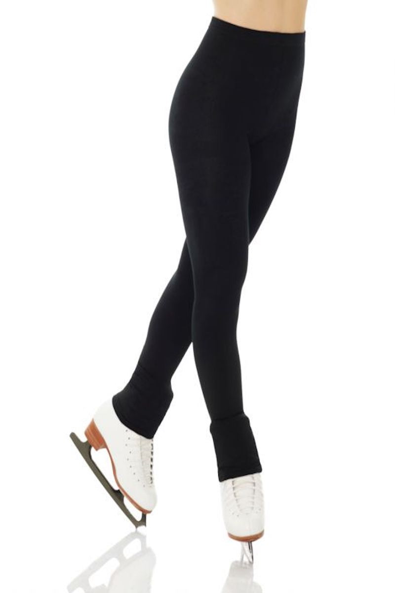 Autumn Winter Dance Leggings Striped Socks Adult Women Warm and Cold  Knee-guard Ballet Training Uniform Extra Long Length