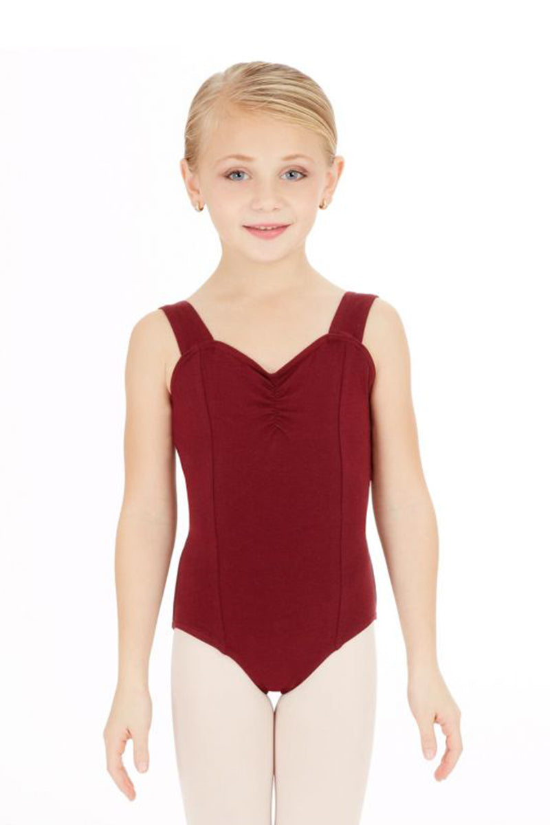 Children Sexy Seamless Camisole Skin Color Gymnastics Leotard Girls Dance  Ballet Underwear Nude Leotard Present Strap